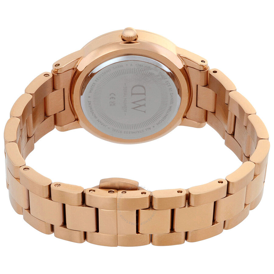 Daniel Wellington Iconic Link Emerald Quartz Green Dial Ladies Watch DW00100420