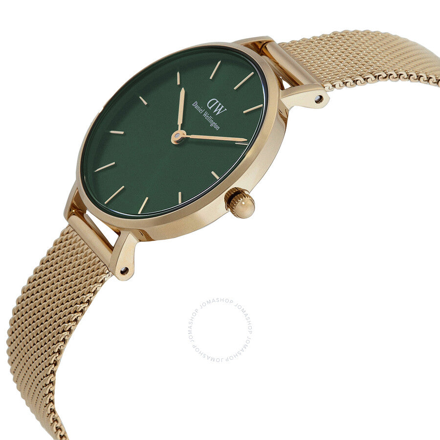 Daniel Wellington Petite Quartz Green Dial Ladies Watch DW00100479
