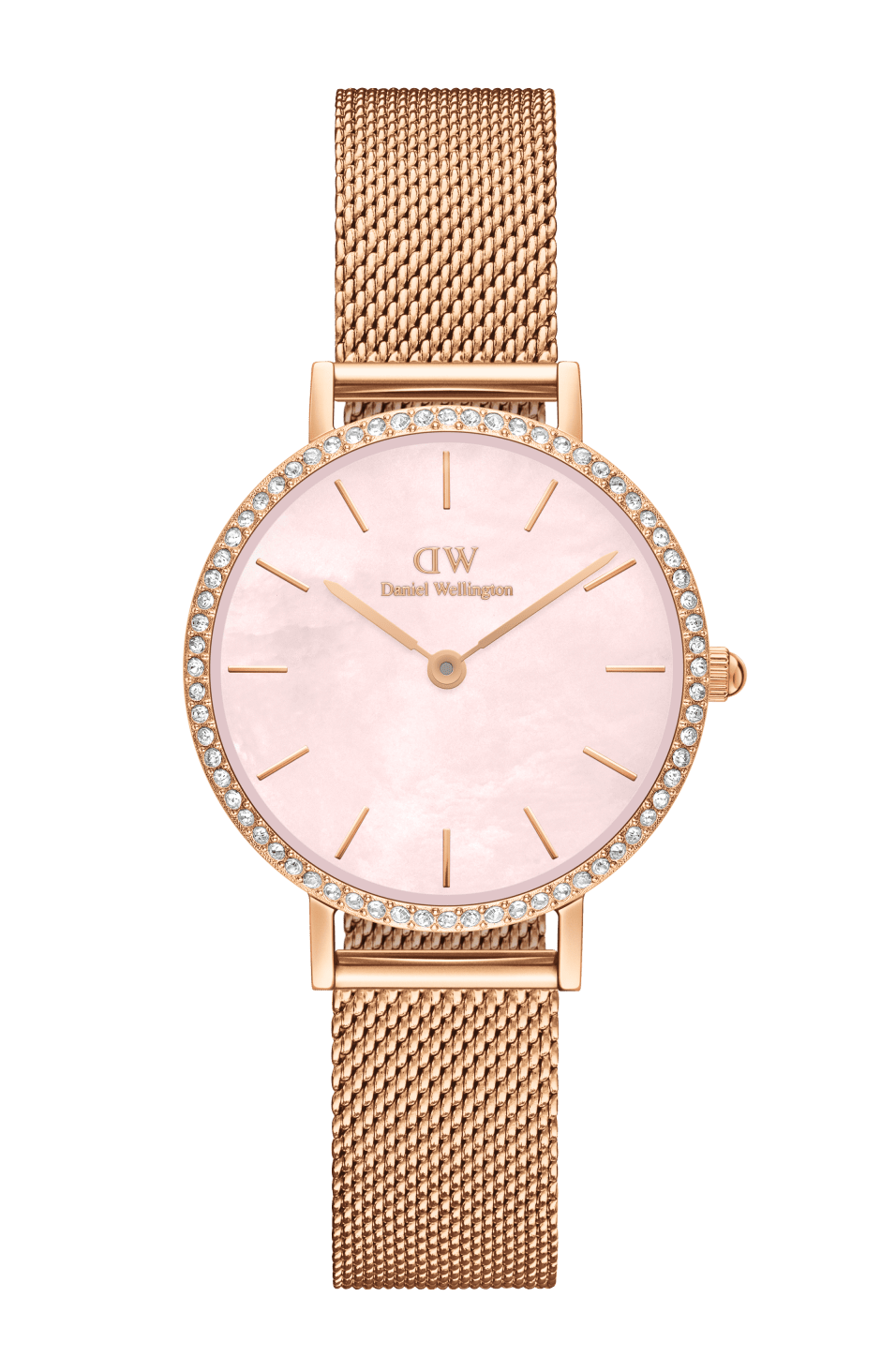 Daniel Wellington Petite Lumine Bezel Melrose Ladies Watch - DW00100663
