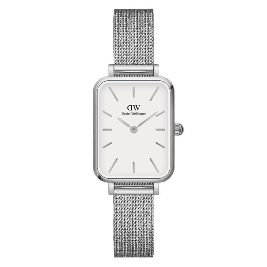 Daniel Wellington Quadro Quartz Eggshell White Dial Ladies Watch DW00100438