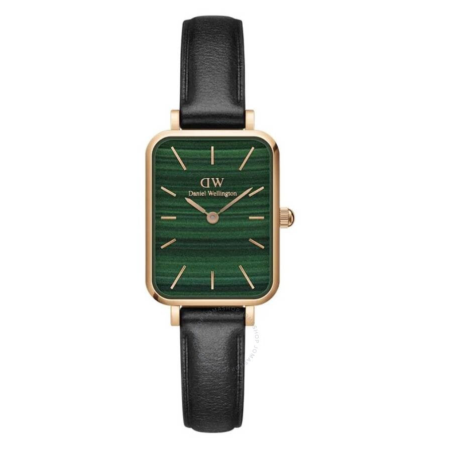Daniel Wellington Quadro Quartz Green Dial Ladies Watch DW00100439