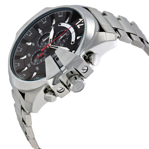 Diesel Chief Chronograph Black Dial Stainless Steel Men's Watch #DZ4308 - Watches of New Zealand #2