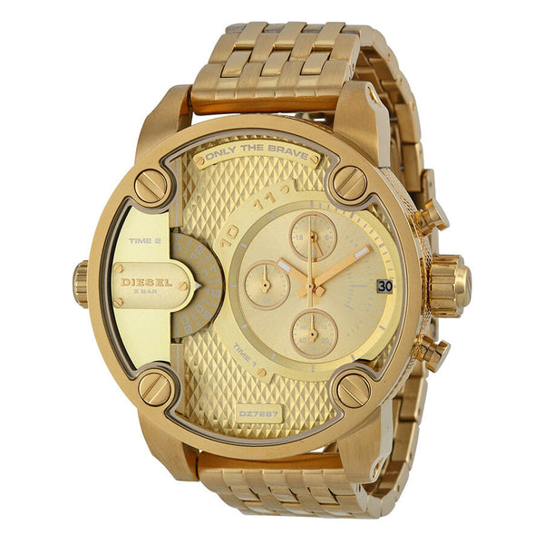 Diesel Little Daddy Dual Time Chronograph Men's Watch #DZ7287 - Watches of New Zealand