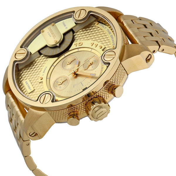 Diesel Little Daddy Dual Time Chronograph Men's Watch #DZ7287 - Watches of New Zealand #2