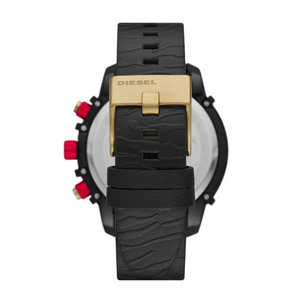 Diesel Griffed Chronograph Leather Men's Watch - DZ4583