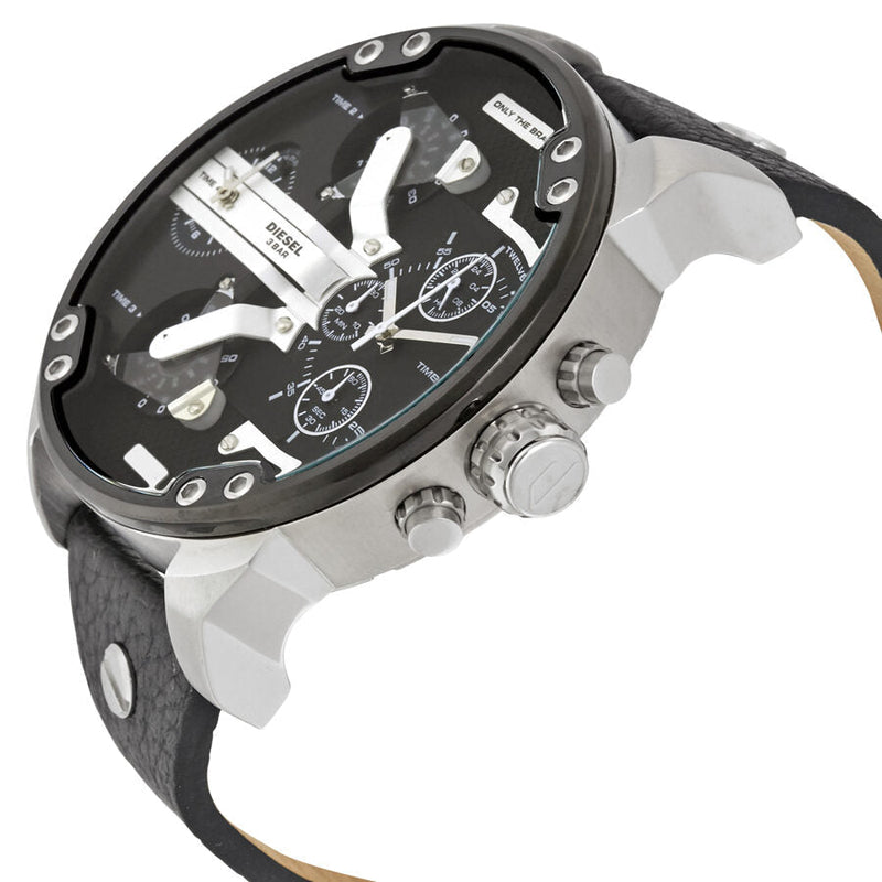 Diesel Mr. Daddy 2.0 Black Dial Men's Chronograph Watch #DZ7313 - Watches of New Zealand #2