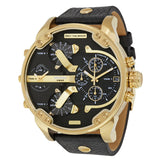 Diesel Mr. Daddy 2.0 Black Dial Men's Chronograph Watch #DZ7371 - Watches of New Zealand