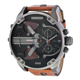 Diesel Mr. Daddy 2.0 Black Dial Quartz Men's Watch #DZ7332 - Watches of New Zealand