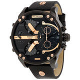 Diesel Mr. Daddy 2.0 Chronograph Black Dial Men's Watch #DZ7350 - Watches of New Zealand