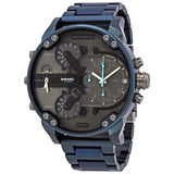 Diesel Mr. Daddy 2.0 Chronograph Quartz Grey Dial Men's Watch #DZ7414 - Watches of New Zealand