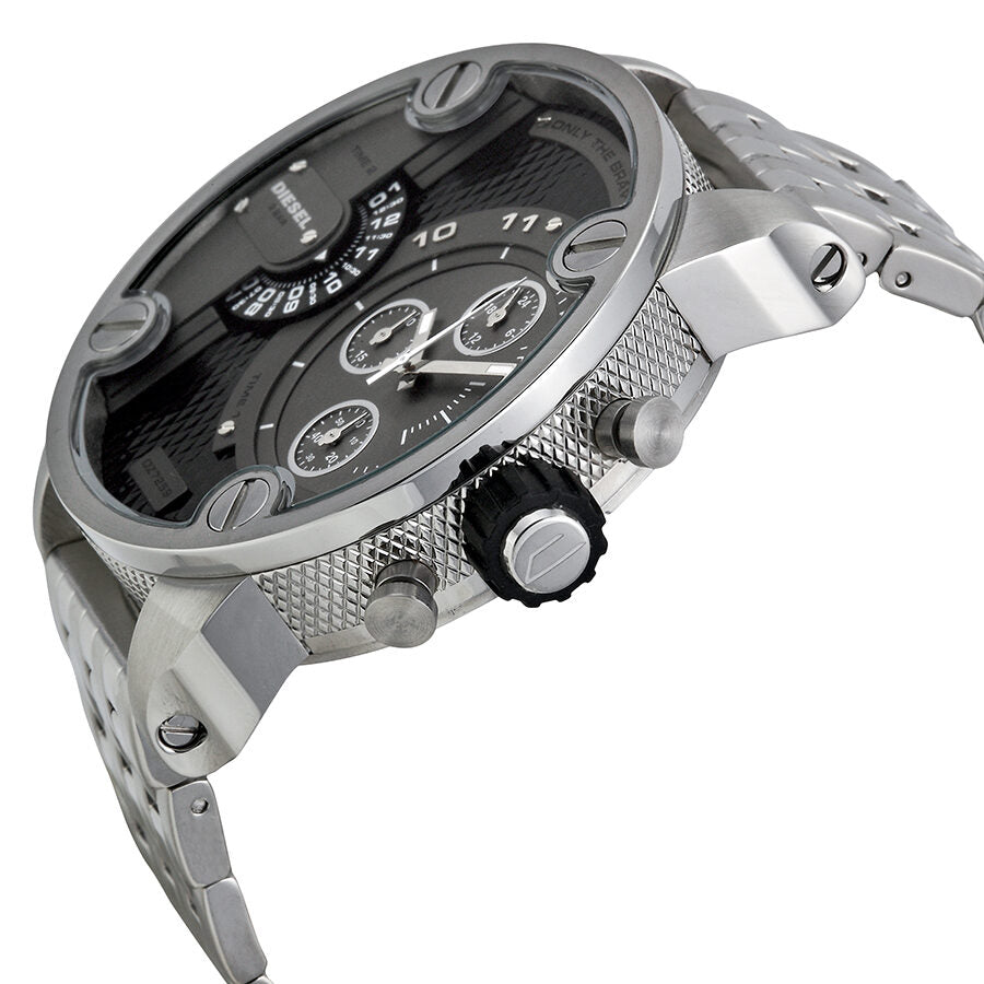 Diesel SBA Dual Time Chronograph Grey Dial Men's Watch DZ7259