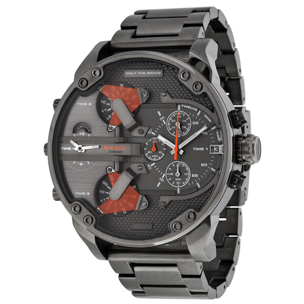 Diesel The Daddies Chronograph Four Time Zone Dial Men's Watch #DZ7315 - Watches of New Zealand