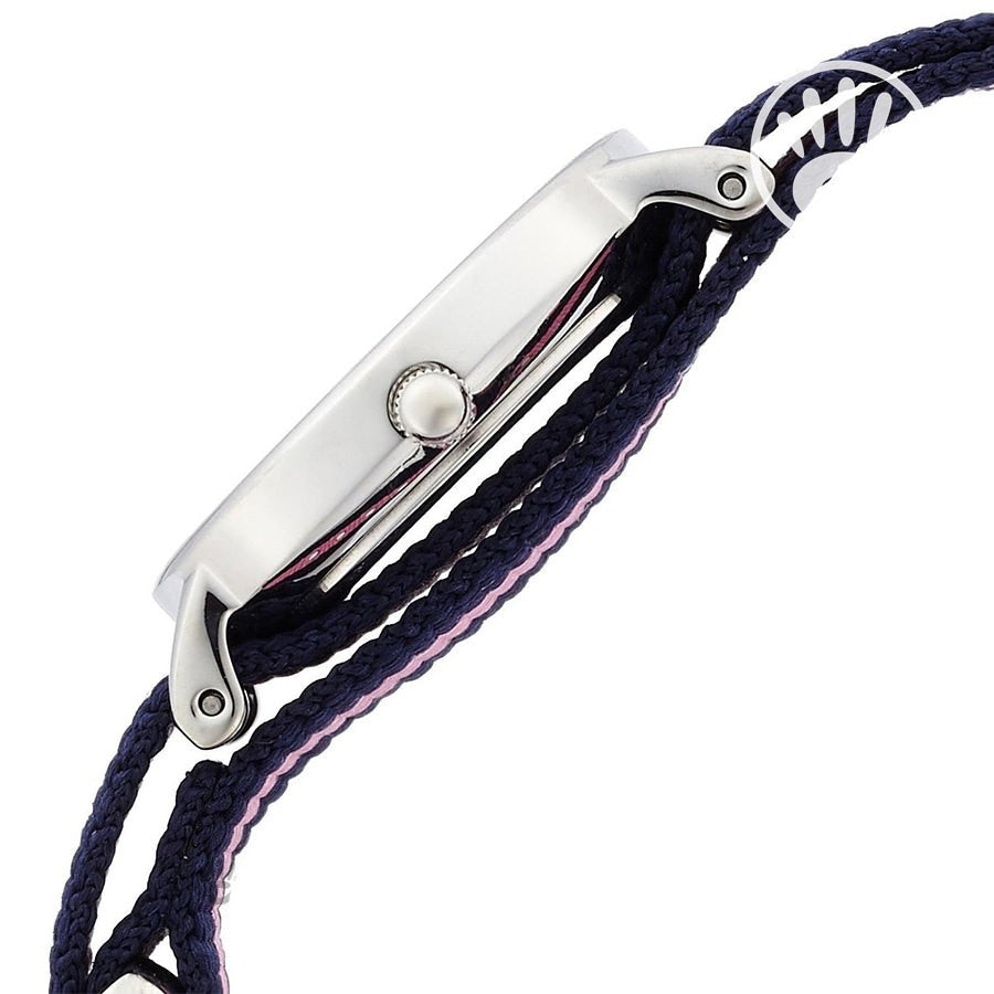 Side profile of Classy Winchester watch case and NATO strap attachment
