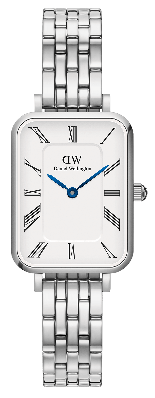 Daniel Wellington Quadro Roman Numerals 5-Link Women's Watch - DW00100691