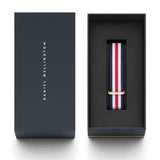 Daniel Wellington Classic Canterbury Gold Watch 18mm Nato Strap DW00200030 - Watches of New Zealand
