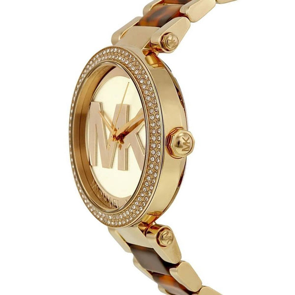 Michael Kors Parker Champagne Dial Ladies Watch MK6109 - Watches of New Zealand #2