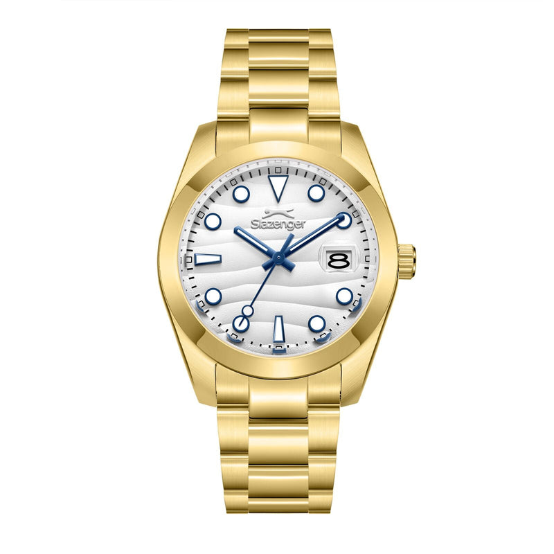 SLAZENGER Gold Stainless Steel Men's Watch - SL.09.2491.1.06 SL.09.2491.1.06 - Image 1