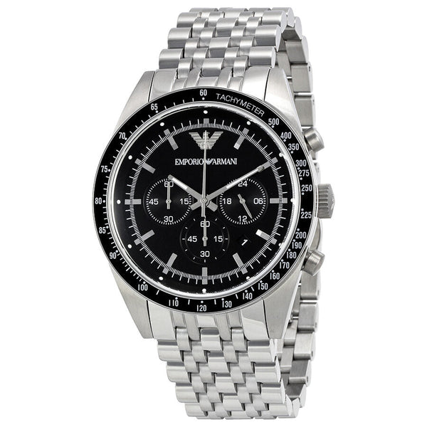 Emperio Armani Sportivo Black Dial Quartz Men's Watch AR5988 - Watches of New Zealand