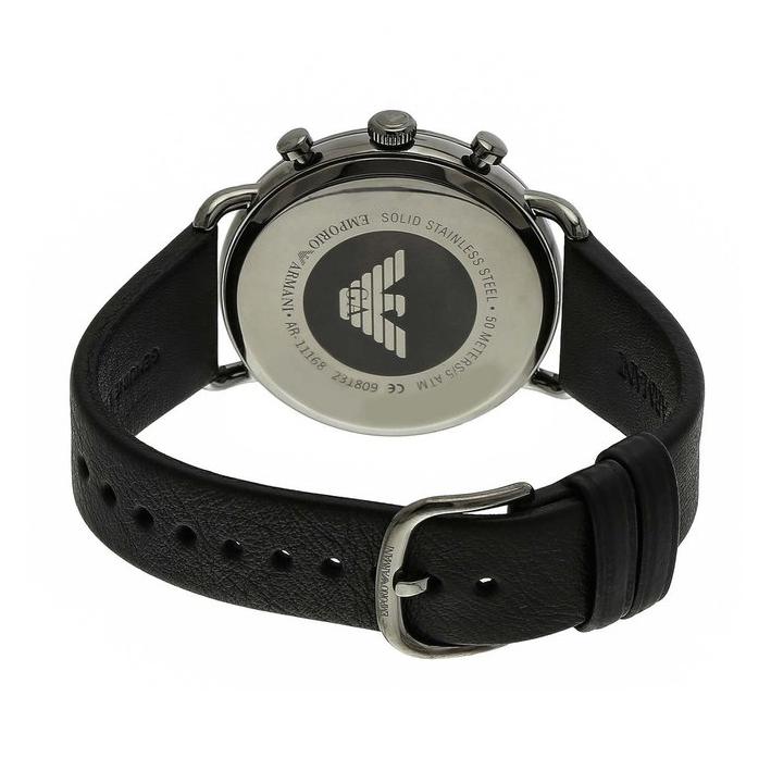 Emporio Armani Men's Aviator Black Watch AR11168