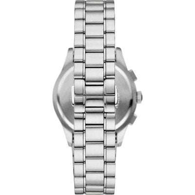 Emporio Armani Chronograph Green Dial Silver Men's Watch AR11529