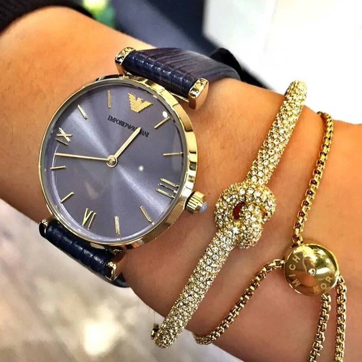 Emporio Armani Blue Womens Watch - AR1875