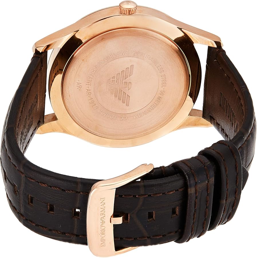 Emporio Armani Classic Quartz Mineral Crystal Men's Watch - AR1915