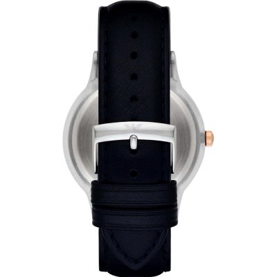 Caseback view of Emporio Armani AR2506 showing case and strap attachment