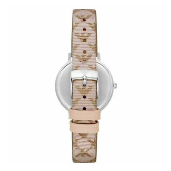 Emporio Armani Multicolor Leather, Silver Case Women's Watch - AR80007