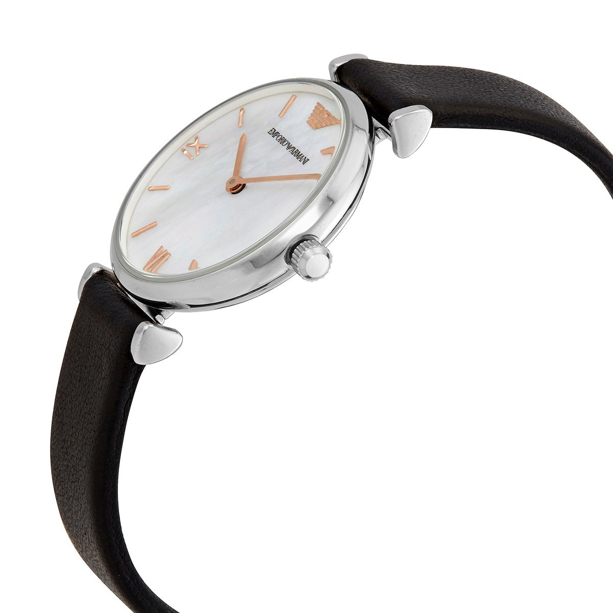 Emporio Armani Quartz Silver Dial Women's Watch - AR90002