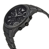 Emporio Armani Ceramica Chronograph Black Dial Men's Watch AR1452 - Watches of New Zealand #2