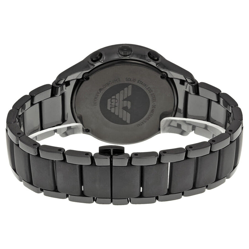Emporio Armani Ceramica Chronograph Black Dial Men's Watch AR1452 - Watches of New Zealand #3