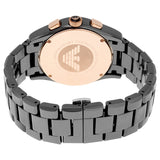 Emporio Armani Ceramica Chronograph Black Dial Men's Watch AR1410 - Watches of New Zealand #3