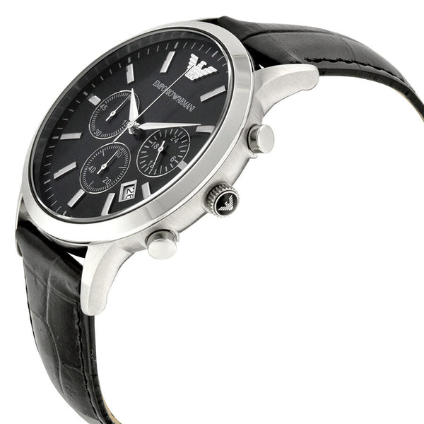 Emporio Armani Chronograph Black Dial Men's Watch #AR2447 - Watches of New Zealand #2