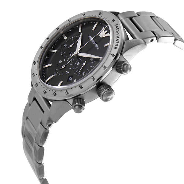 Emporio Armani Chronograph Quartz Black Dial Men's Watch #AR11241 - Watches of New Zealand #2
