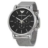 Emporio Armani Classic Chronograph Black Dial Men's Watch #AR1808 - Watches of New Zealand