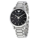 Emporio Armani Classic Chronograph Black Dial Men's Watch #AR1894 - Watches of New Zealand