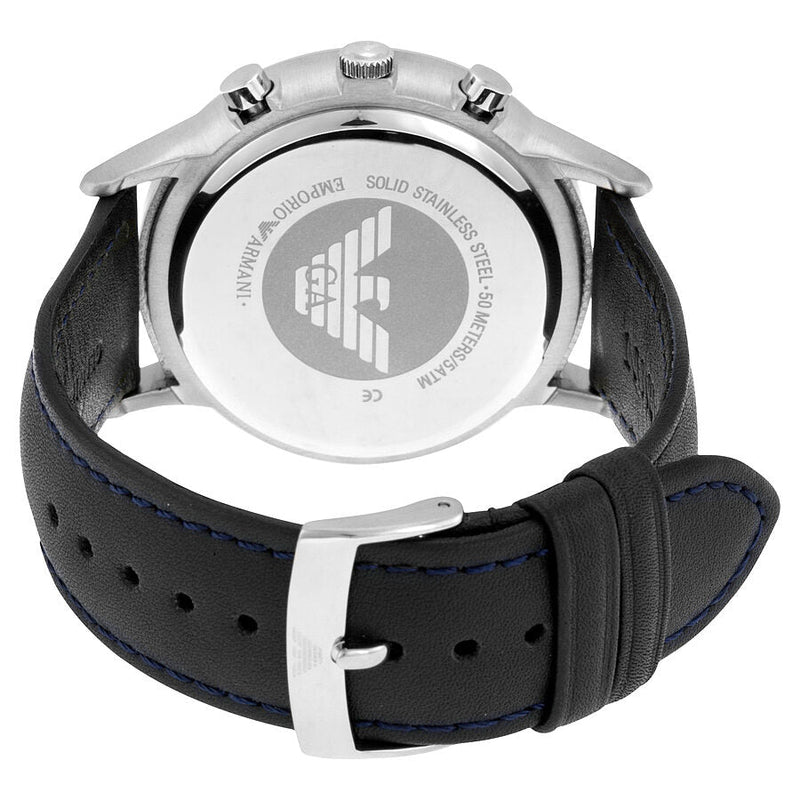 Emporio Armani Classic Chronograph Blue Dial Men's Watch AR2473 - Watches of New Zealand #3