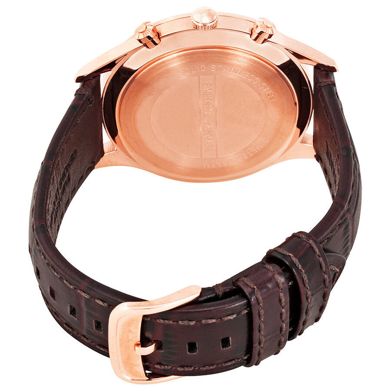 Emporio Armani Classic Chronograph Burgundy Dial Men's Watch AR1890 - Watches of New Zealand #3