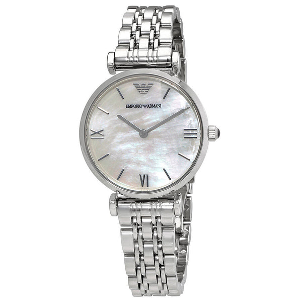 Emporio Armani Classic Mother of Pearl Dial Ladies Watch #AR1682 - Watches of New Zealand