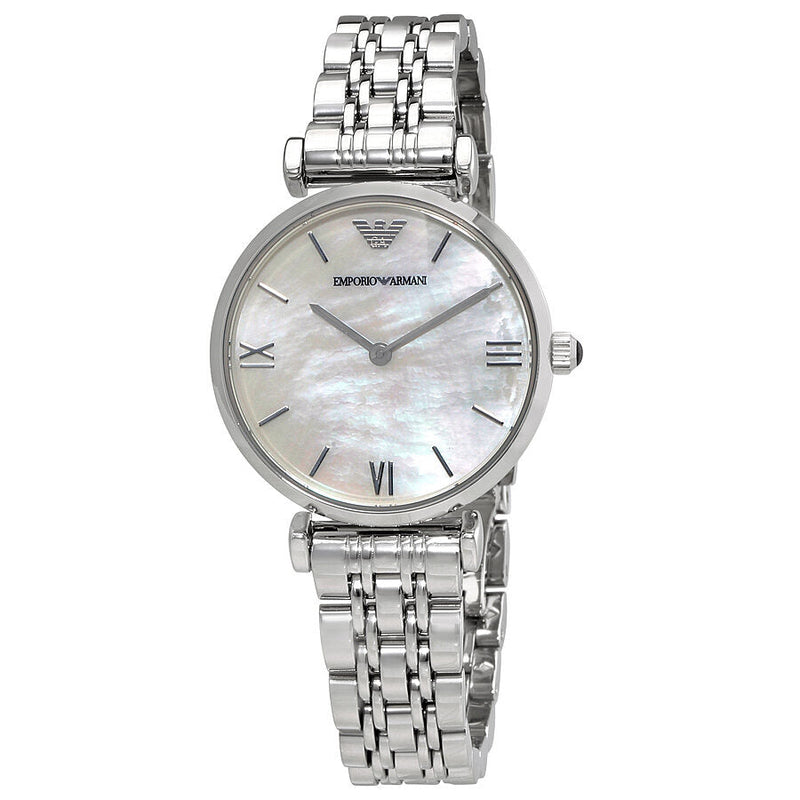 Emporio Armani Classic Mother of Pearl Dial Ladies Watch #AR1682 - Watches of New Zealand
