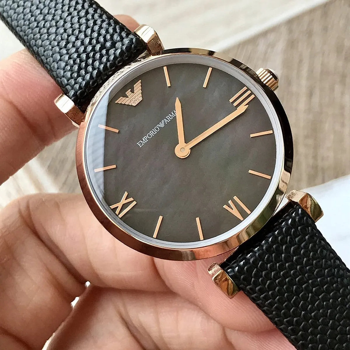 EMPORIO ARMANI Gianni T-Bar Fashion Quartz Women's Watch AR11060