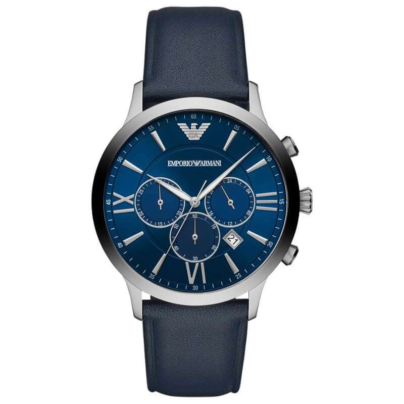 Emporio Armani Giovanni Chronograph Blue Dial Quartz Men's Watch AR11226