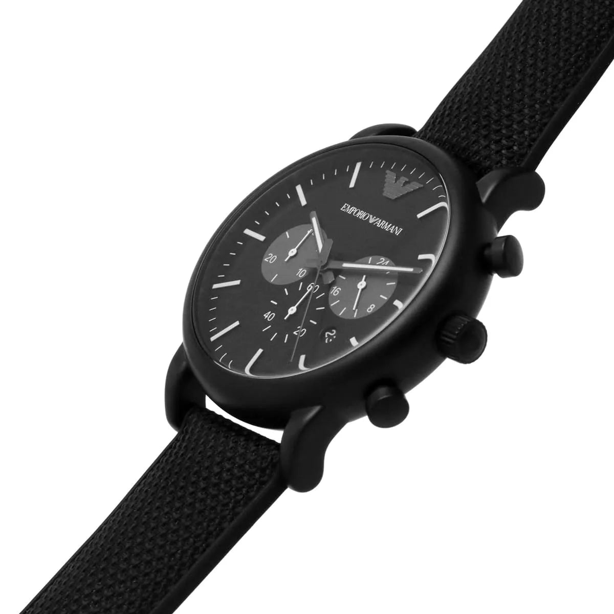 Emporio Armani Luigi Analog Black Strap Men Watch - AR11450