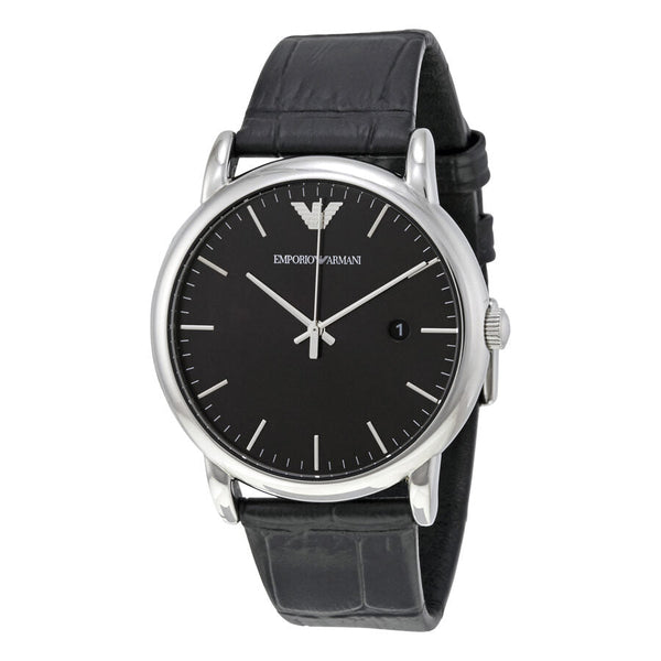 Emporio Armani Luigi Black Dial Men's Watch #AR2500 - Watches of New Zealand