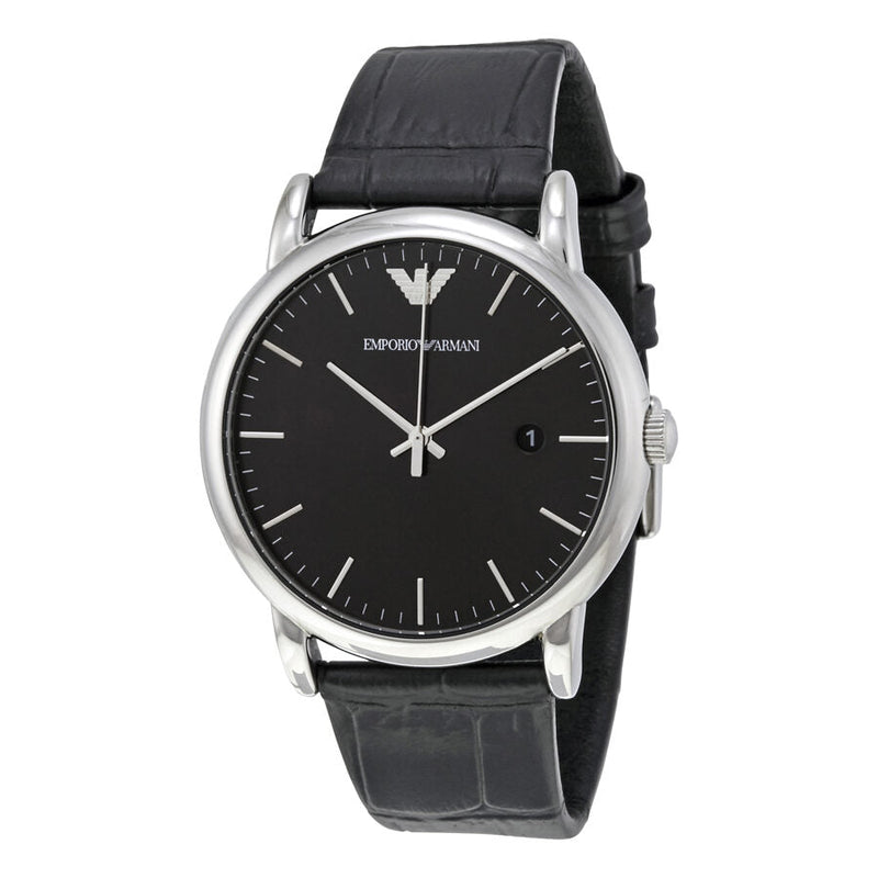 Emporio Armani Luigi Black Dial Men's Watch #AR2500 - Watches of New Zealand