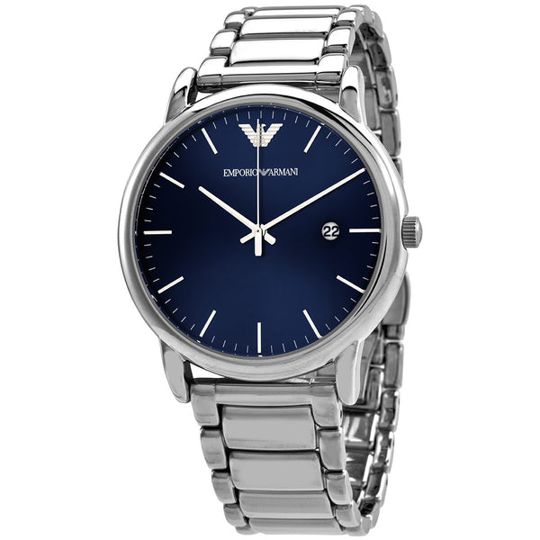 Emporio Armani Quartz Blue Dial Men's Watch #AR11089 - Watches of New Zealand