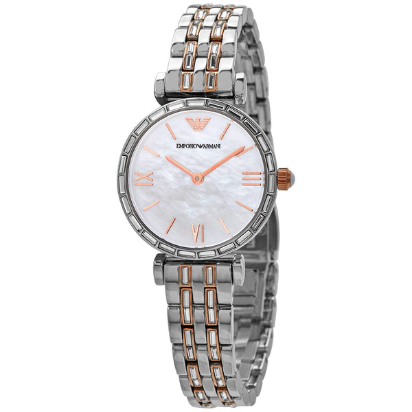 Emporio Armani Quartz Mother of Pearl Dial Ladies Watch #AR11290 - Watches of New Zealand
