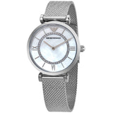 Emporio Armani Quartz Mother of Pearl Dial Ladies Watch #AR11319 - Watches of New Zealand