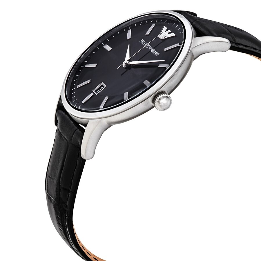 Emporio Armani Renato Quartz Black Dial Men's Watch AR11186