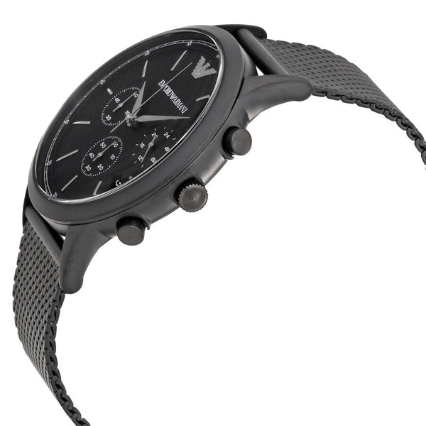 Emporio Armani Renato Chronograph Black Dial Men's Watch AR2498 - Watches of New Zealand #2